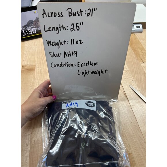 Lauren Ralph Lauren Active Zip-Up Hoodie Lightweight Navy Blue Size 1X - Picture 12 of 13